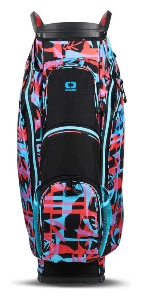 Ogio All Elements Silencer cart bag, tropical punch