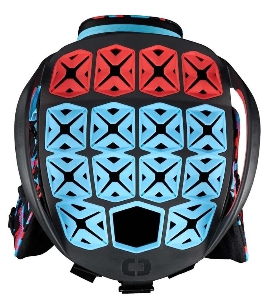 Ogio All Elements Silencer cart bag, tropical punch