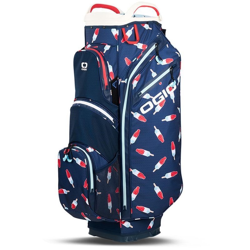 Ogio All Elements Silencer cart bag, rocket pops