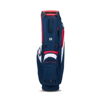 Ogio Fuse stand bag, czerwono/biało/granatowy