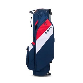 Ogio Fuse stand bag, czerwono/biało/granatowy
