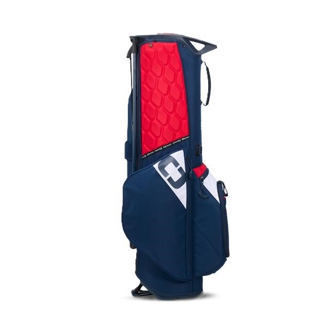 Ogio Fuse stand bag, czerwono/biało/granatowy