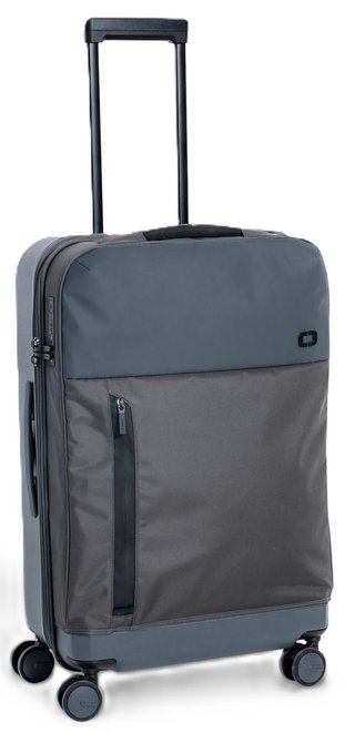 Ogio Pace Pro Hybrid Checked 74L walizka podróżna, grey pinstripe