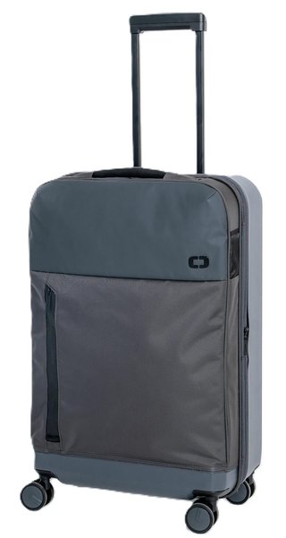 Ogio Pace Pro Hybrid Checked 74L walizka podróżna, grey pinstripe