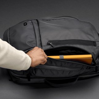 Ogio Pace Pro Max 45L Travel Pack, grey pinstripe