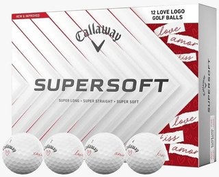 LIMITED - Callaway Supersoft LOVE piłki golfowe