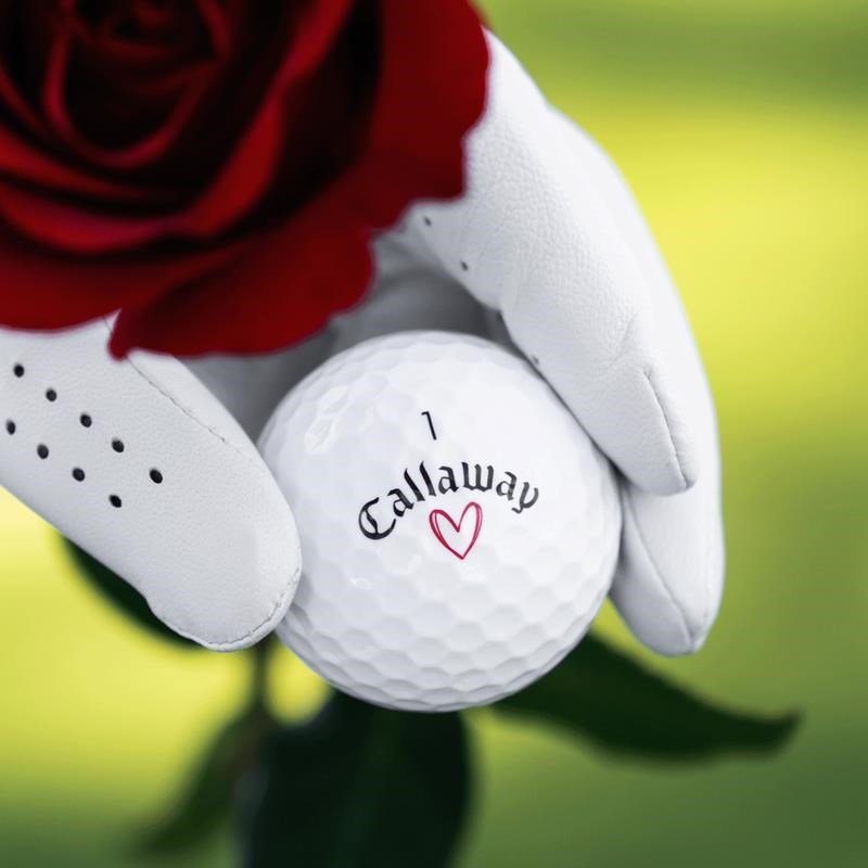 LIMITED - Callaway Supersoft LOVE piłki golfowe