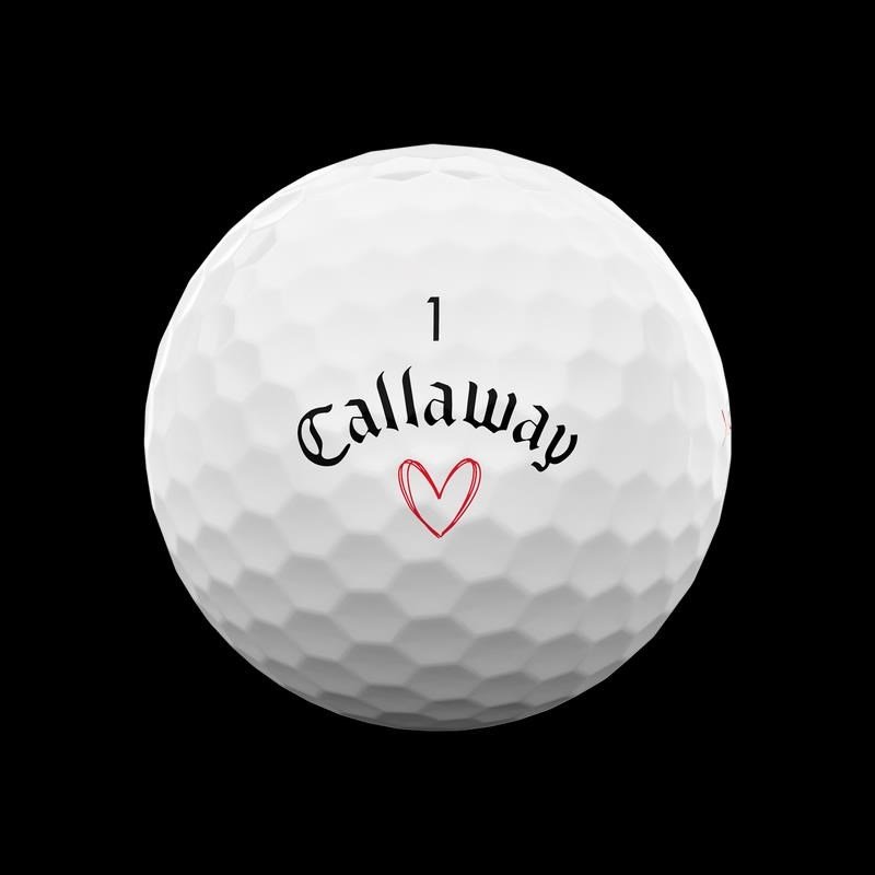 LIMITED - Callaway Supersoft LOVE piłki golfowe