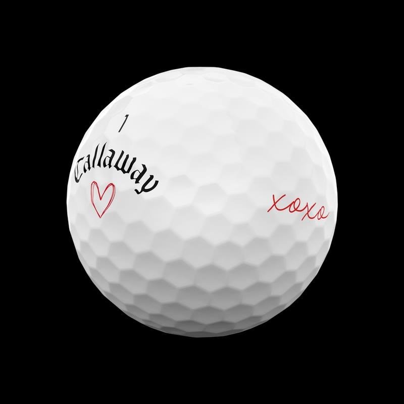 LIMITED - Callaway Supersoft LOVE piłki golfowe