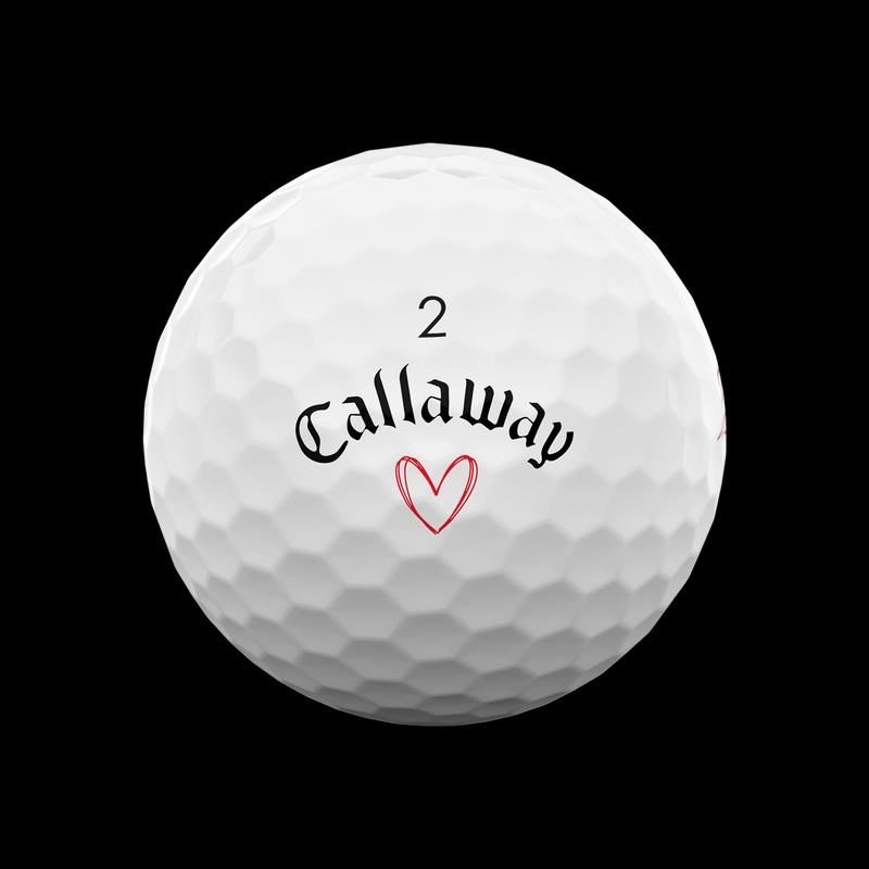 LIMITED - Callaway Supersoft LOVE piłki golfowe