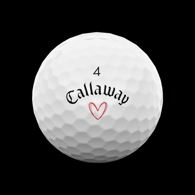 LIMITED - Callaway Supersoft LOVE piłki golfowe
