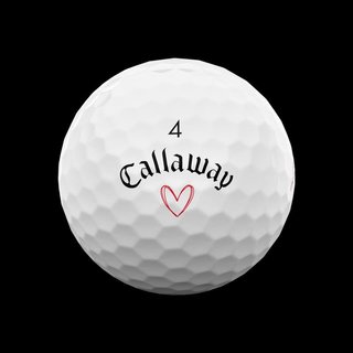 LIMITED - Callaway Supersoft LOVE piłki golfowe