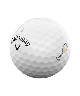 LIMITED - Callaway Supersoft Cheers piłki golfowe