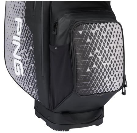 Ping Pioneer Monsoon cart bag, czarno/szary