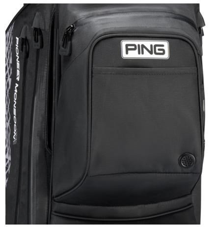 Ping Pioneer Monsoon cart bag, czarno/szary