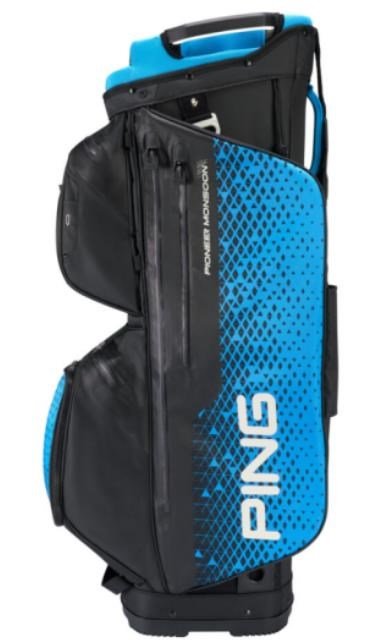 Ping Pioneer Monsoon cart bag, czarno/niebieski
