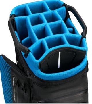 Ping Pioneer Monsoon cart bag, czarno/niebieski