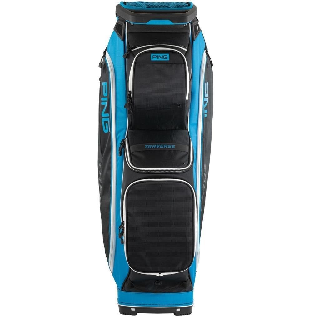 Ping Traverse cart bag, czarno/niebieski