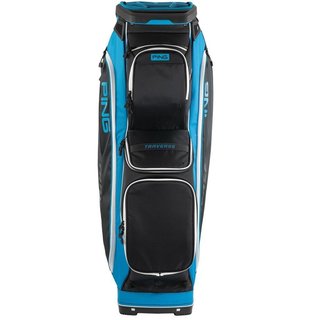 Ping Traverse cart bag, czarno/niebieski