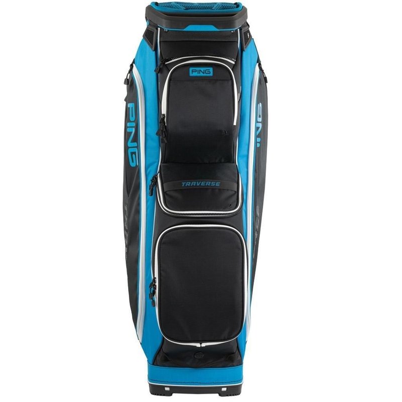 Ping Traverse cart bag, czarno/niebieski