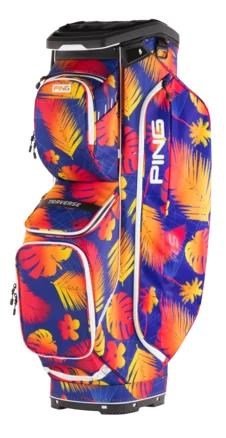 Ping Traverse cart bag, electric sunset