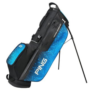 Ping Hoofer Monsoon stand bag, czarno/niebieski