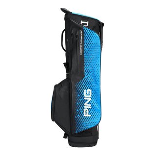 Ping Hoofer Monsoon stand bag, czarno/niebieski