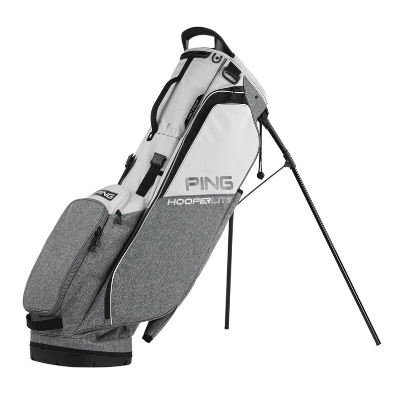 Ping Hoofer Lite stand bag, heather grey/platinum/black