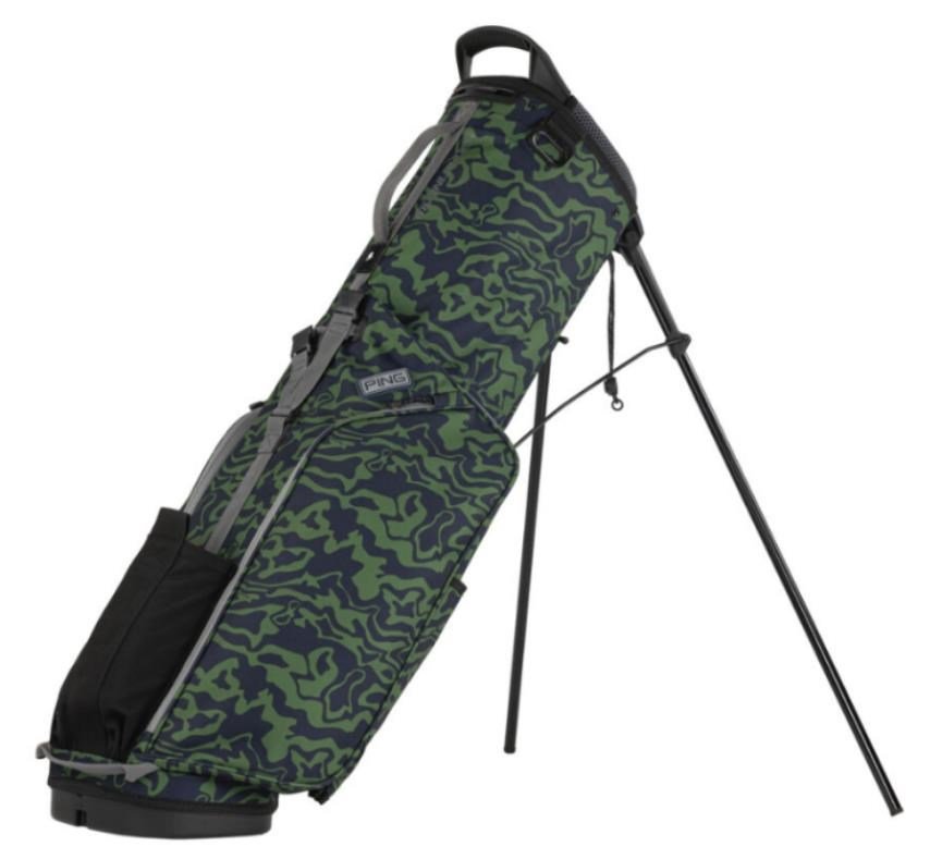Ping Moonlander stand bag, granatowo/zielony