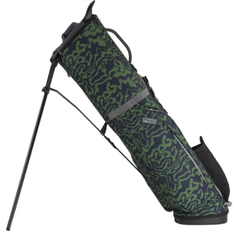 Ping Moonlander stand bag, granatowo/zielony