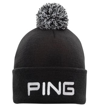 PING Classic Bobble męska czapka zimowa, czarna