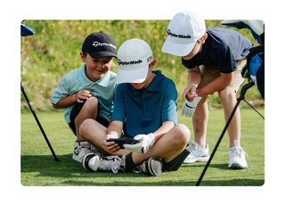 TaylorMade Team S3 7PC golfowy zestaw dziecięcy, 137-150cm, lewy