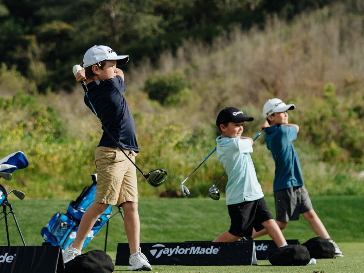 TaylorMade Team S3 7PC golfowy zestaw dziecięcy, 137-150cm, lewy