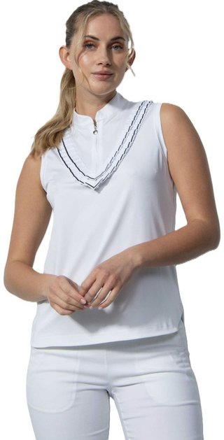 Daily Sports ISTRES Sleeveless damskie polo, białe