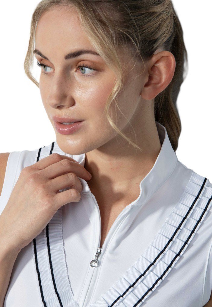 Daily Sports ISTRES Sleeveless damskie polo, białe