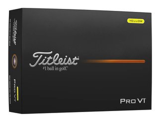 Titleist Pro V1 piłki golfowe, żółte