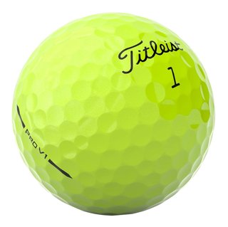 Titleist Pro V1 piłki golfowe, żółte