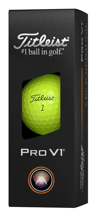 Titleist Pro V1 piłki golfowe, żółte
