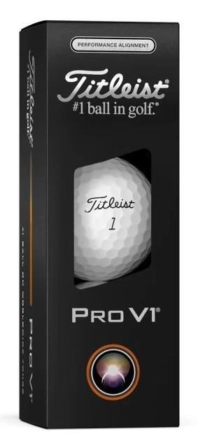 Titleist Pro V1 Enhanced Alignment piłki golfowe