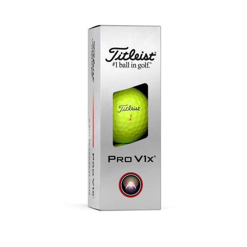Titleist Pro V1x piłki golfowe, żółte