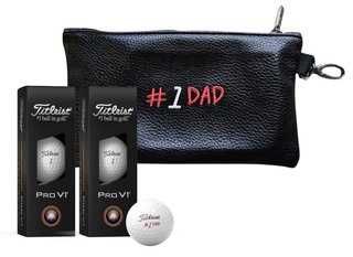 Titleist Pro V1 Fathers's Day piłki golfowe, 6szt. + saszetka