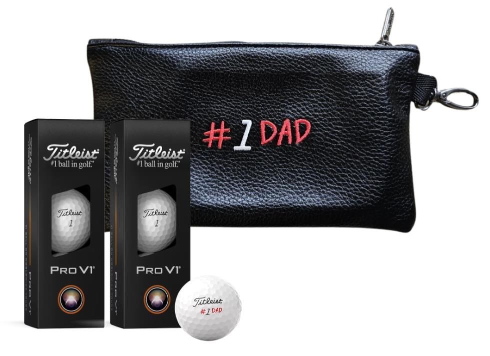 Titleist Pro V1 Fathers's Day piłki golfowe, 6szt. + saszetka