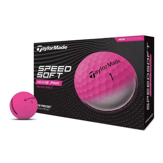 TaylorMade SpeedSoft piłki golfowe, różowe