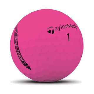 TaylorMade SpeedSoft piłki golfowe, różowe