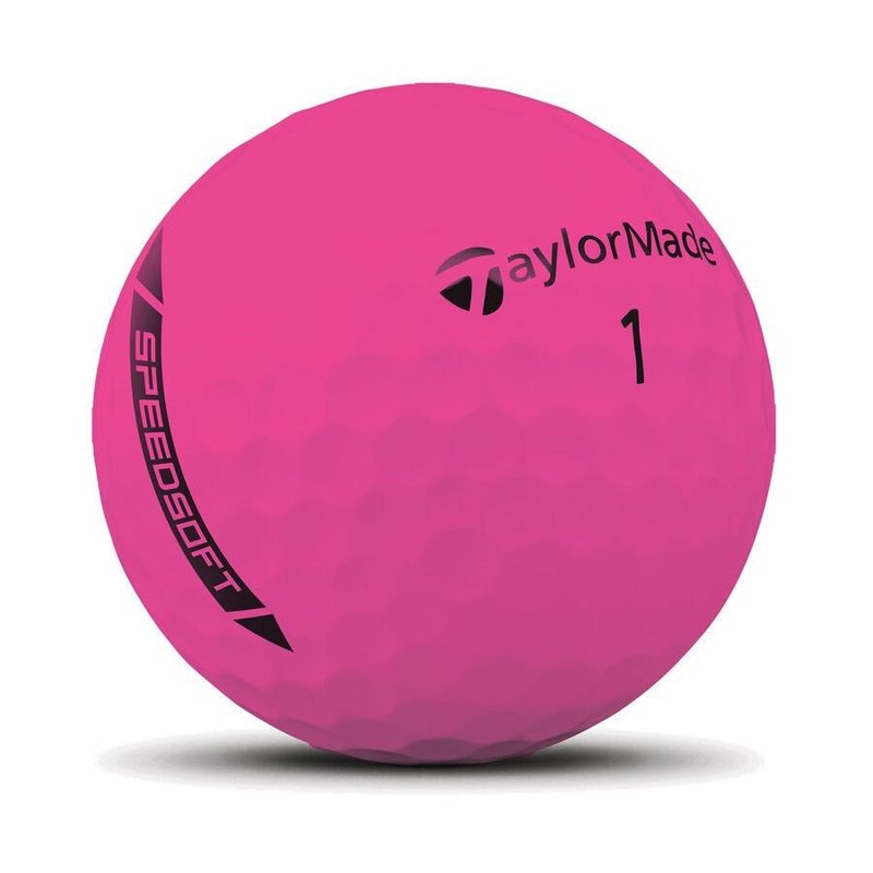 TaylorMade SpeedSoft piłki golfowe, różowe