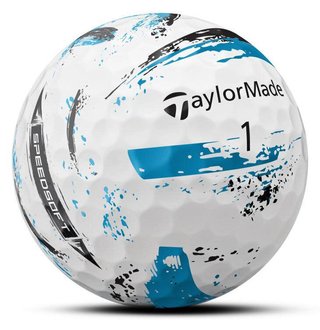 TaylorMade SpeedSoft Ink piłki golfowe, multi-pack