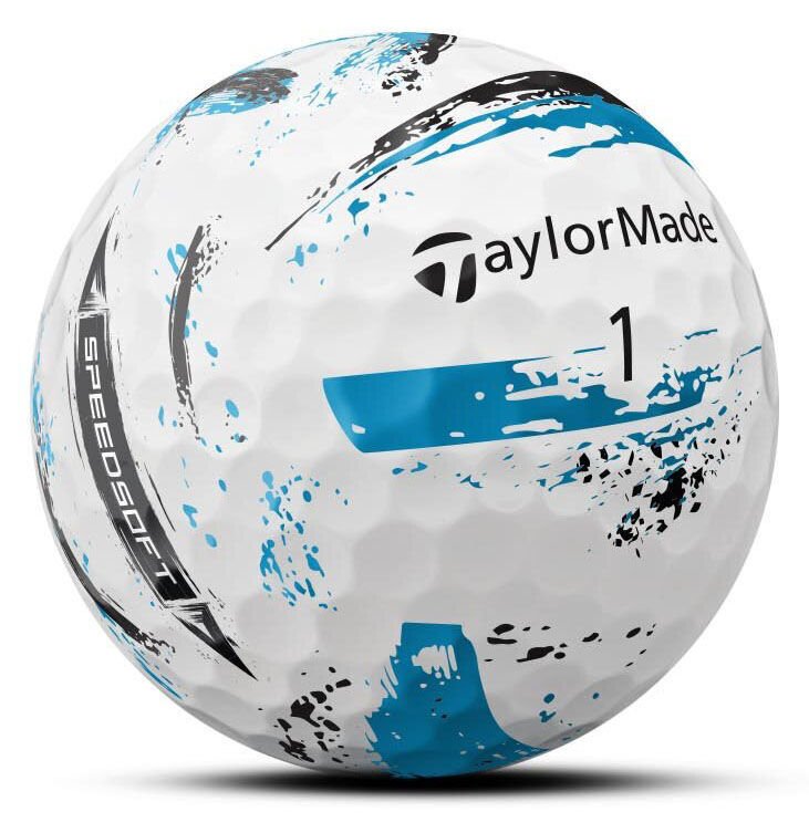 TaylorMade SpeedSoft Ink piłki golfowe, multi-pack