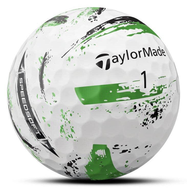TaylorMade SpeedSoft Ink piłki golfowe, multi-pack