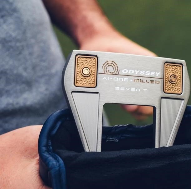 Odyssey Ai-ONE Silver Milled Seven T DB putter