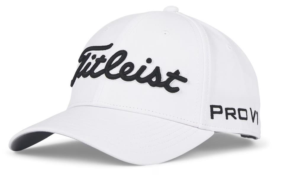 Titleist Tour Performance męska czapka z daszkiem, biała